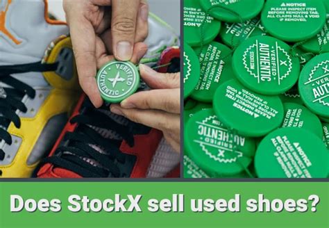 does stockx sell used shoes.